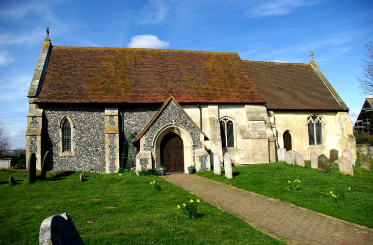 Wrabness Church Photograph of south face Copyright: William George