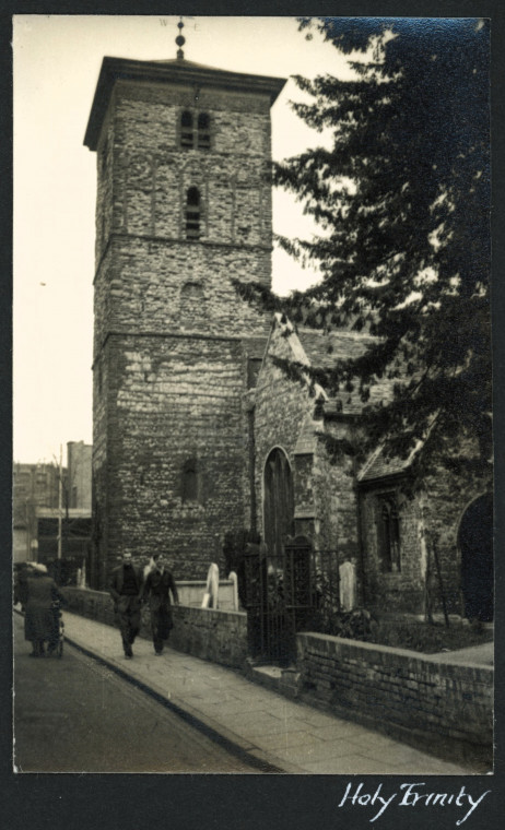 Colchester Holy Trinity Church Tower 1955 Photograph Album Copyright: Photograph Album