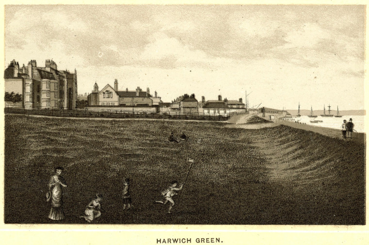 Harwich Green circa 1890 Album Copyright: Charles Reynolds and Co Album