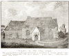 Walton Church drawn 1777 engraving 