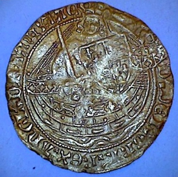 Edward III Half Gold Nobel 1360s Obverse Copyright: William George