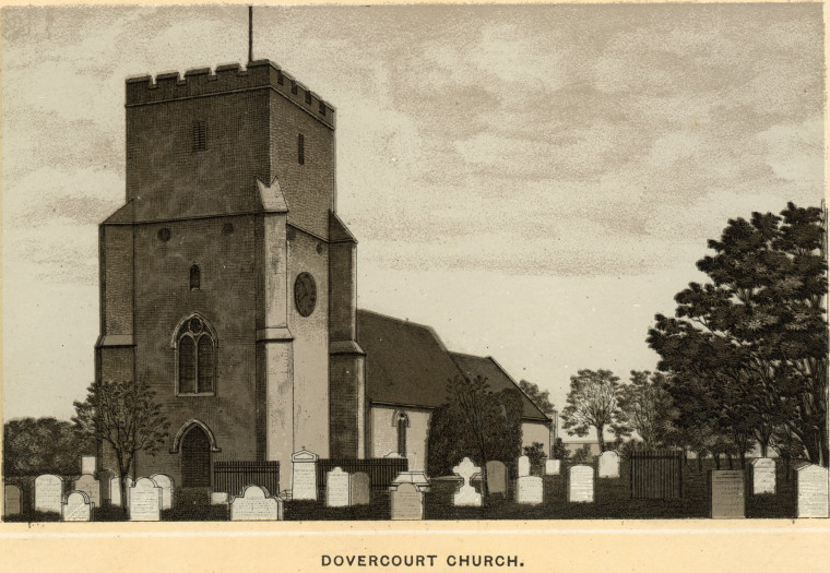 Dovercourt Church circa 1890 Album Copyright: Charles Reynolds and Co Album