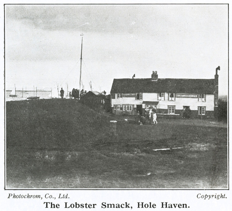 Canvey Lobster Smack Hole Haven Captivating Canvey 1930 Copyright: Photochrom Co Ltd