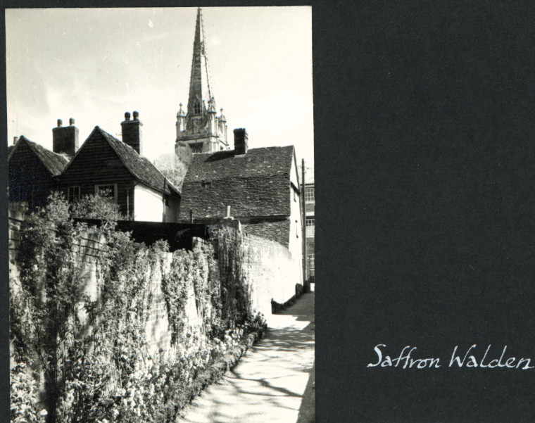 Saffron Walden Church and Spire Photograph Album 1955 Copyright: Photograph Album