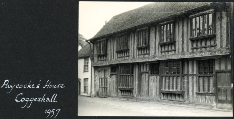 Coggeshall Paycockes House 1955 Photograph Album Copyright: Photograph Album