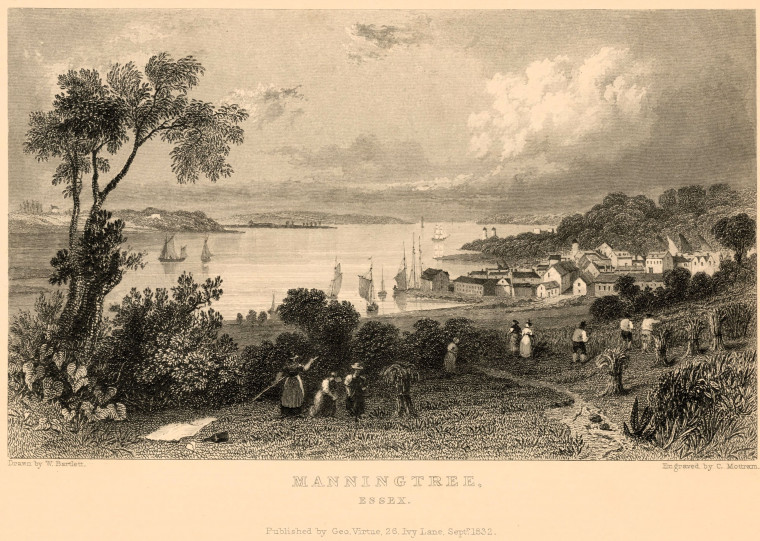 Manningtree 1832 Print Copyright: William George