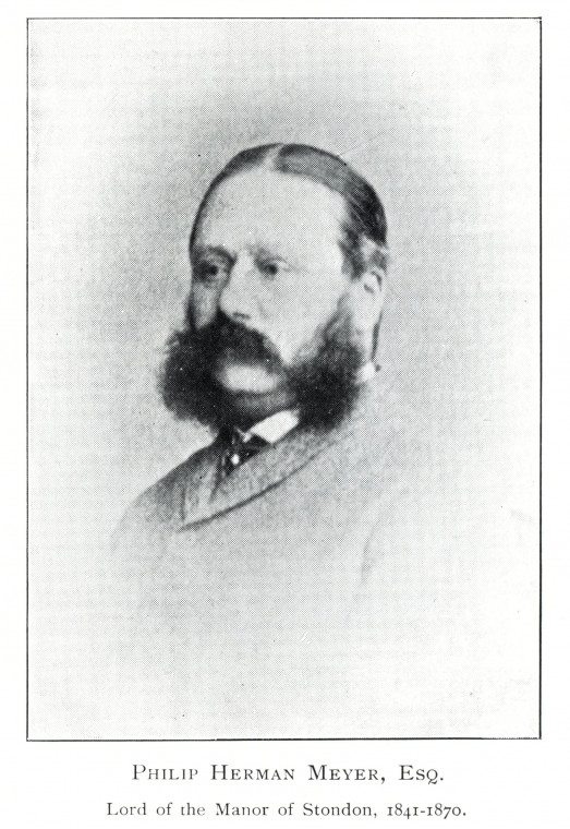 Stondon Massey Philip Herman Meyer Copyright: E H L Reeve Stondon Massey 1900