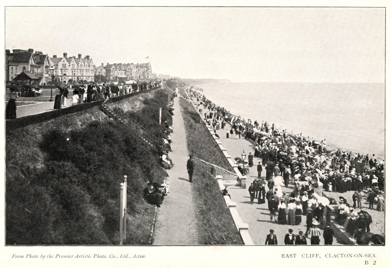 Clacton on Sea East Cliff Sands and Co Copyright: Premier Artistic Photo Co