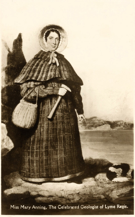 Mary Anning 1799 to 1847 Geologist Copyright: Martin Venables via David Bone