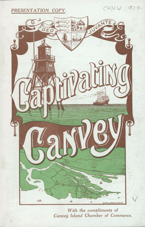 Front Cover Captivating Canvey B A McCave 1930 Copyright: Captivating Canvey 1930