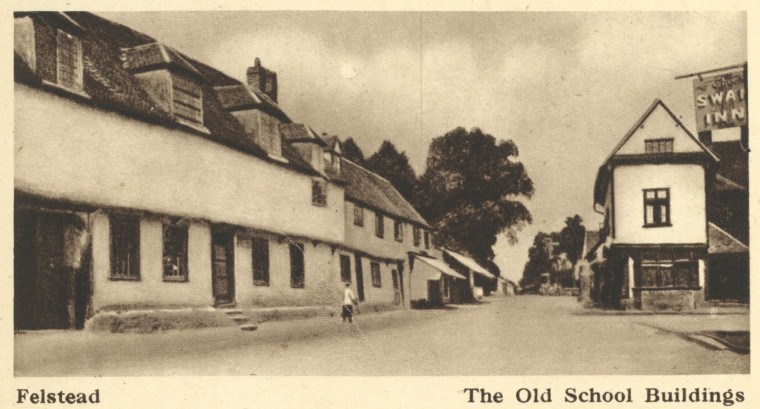 Felstead Old School Buildings Arthur Mee 1942 Copyright: Arthur Mee 1942