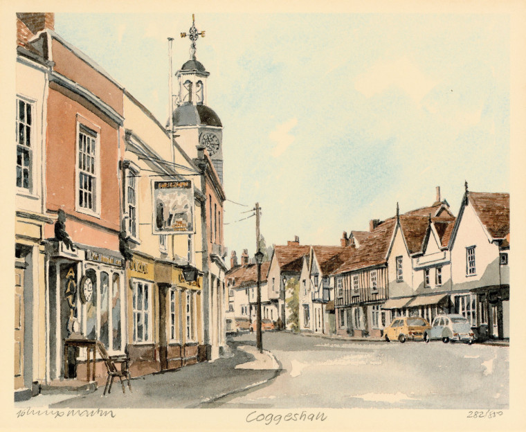 Coggeshall Essex Print 282 of 850 Copyright: William George