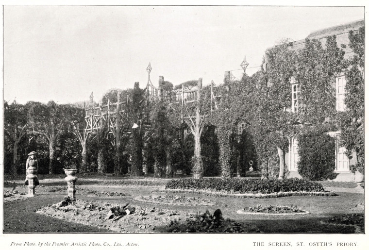 St Osyth Priory Screen photographic view Copyright: Premier Artistic Photo Co