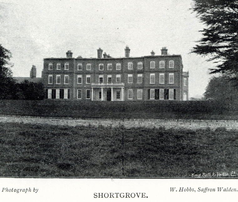 Shortgrove Country Seat 1897 Copyright: William George